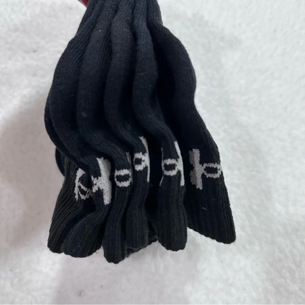 Youth Under Armour Black Socks